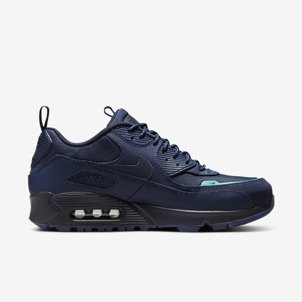 Scarpe Da Ginnastica Uomo Nike Air Max 90 Surplus Blu Marino Ossidiana | NK281SZL