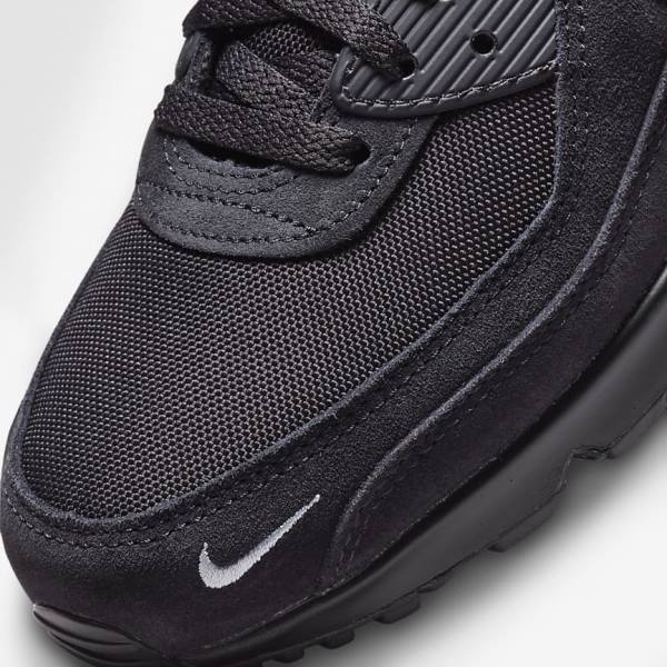 Scarpe Da Ginnastica Uomo Nike Air Max 90 Nere Gialle Metal Grigie | NK582RAS