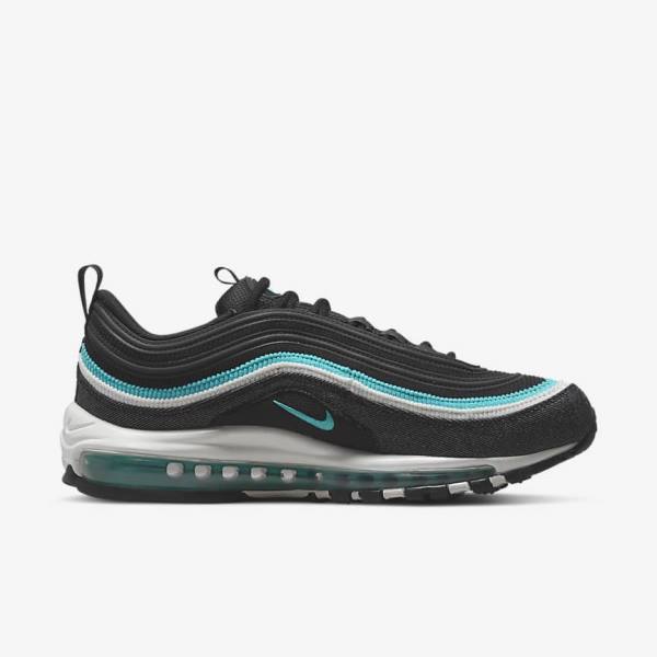 Scarpe Da Ginnastica Uomo Nike Air Max 97 SE Nere Bianche Verde Acqua | NK857QZX