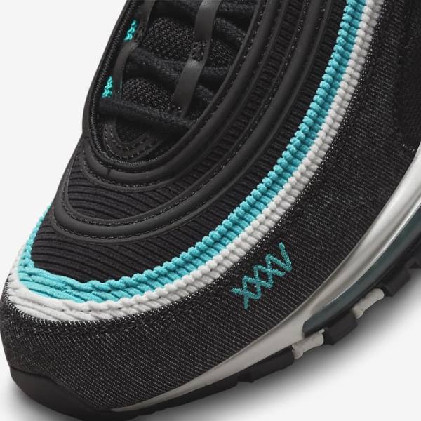 Scarpe Da Ginnastica Uomo Nike Air Max 97 SE Nere Bianche Verde Acqua | NK857QZX