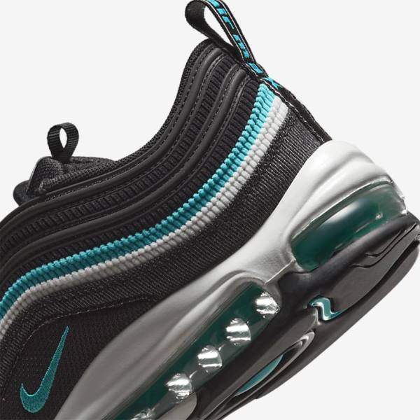 Scarpe Da Ginnastica Uomo Nike Air Max 97 SE Nere Bianche Verde Acqua | NK857QZX