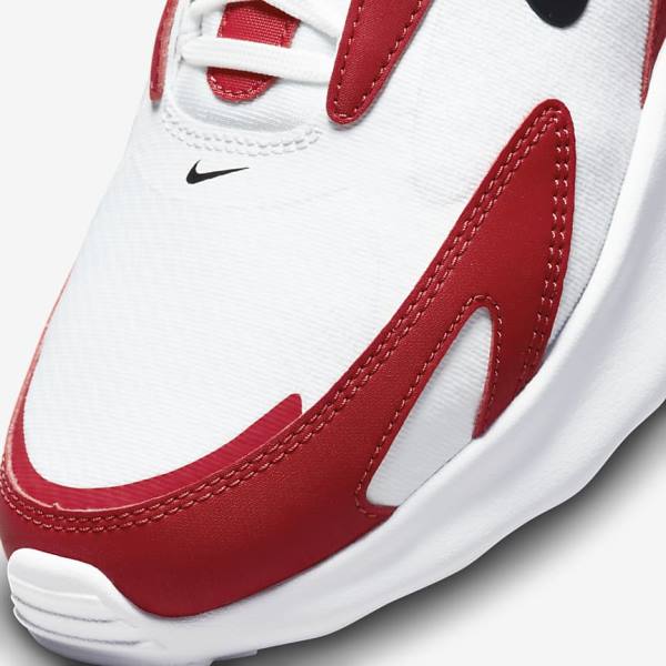 Scarpe Da Ginnastica Uomo Nike Air Max Bolt Bianche Rosse Nere | NK697KIB