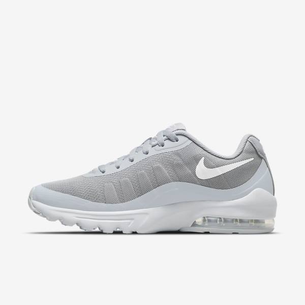 Scarpe Da Ginnastica Uomo Nike Air Max Invigor Grigie Bianche | NK746TRJ