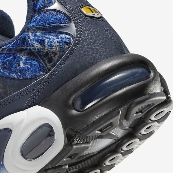 Scarpe Da Ginnastica Uomo Nike Air Max Plus Blu Marino Bianche Nere Blu Marino | NK170RIG