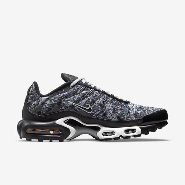 Scarpe Da Ginnastica Uomo Nike Air Max Plus Nere Bianche Grigie Scuro Nere | NK460DFE