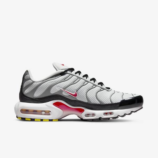 Scarpe Da Ginnastica Uomo Nike Air Max Plus Grigie Nere Rosse | NK537VQU