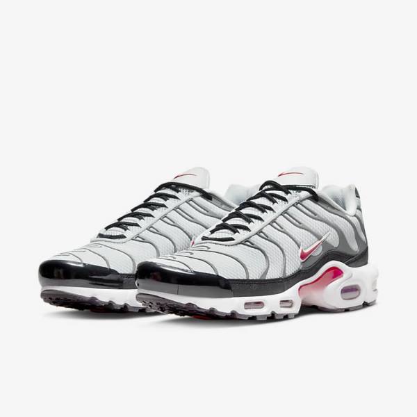 Scarpe Da Ginnastica Uomo Nike Air Max Plus Grigie Nere Rosse | NK537VQU