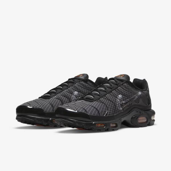 Scarpe Da Ginnastica Uomo Nike Air Max Plus Nere Arancioni Grigie Bianche | NK627WSY