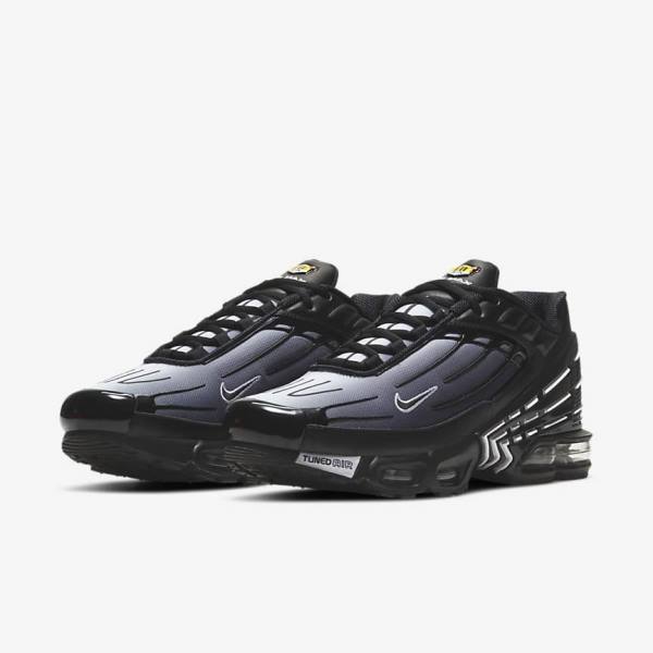 Scarpe Da Ginnastica Uomo Nike Air Max Plus III Nere Bianche | NK756NDL