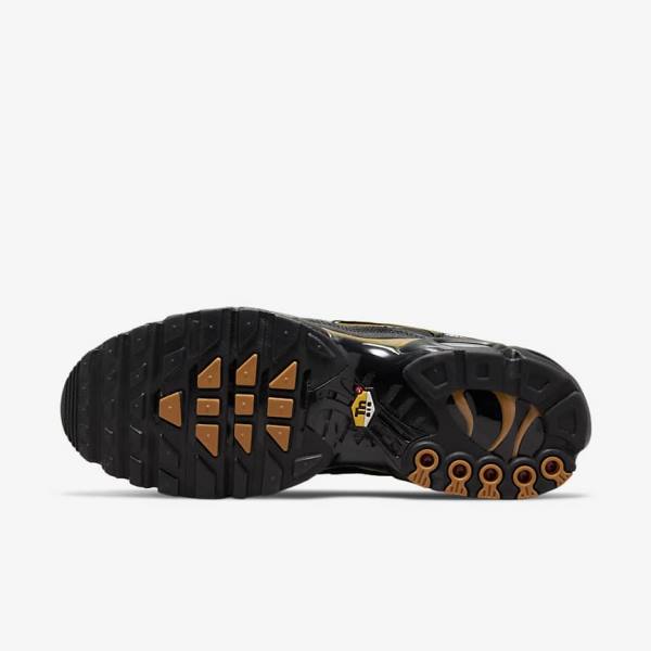 Scarpe Da Ginnastica Uomo Nike Air Max Plus Nere Marroni Oro | NK809EFN