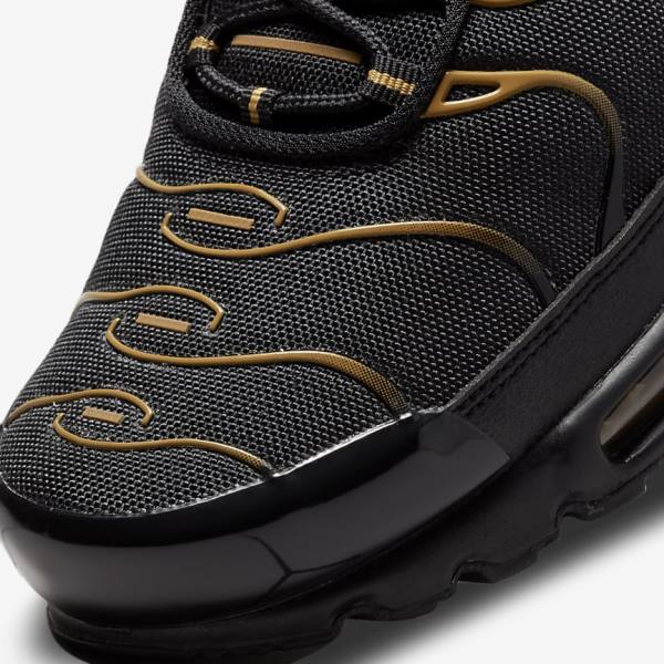 Scarpe Da Ginnastica Uomo Nike Air Max Plus Nere Marroni Oro | NK809EFN