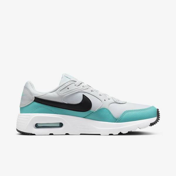 Scarpe Da Ginnastica Uomo Nike Air Max SC Verde Acqua Bianche Nere | NK302JUY