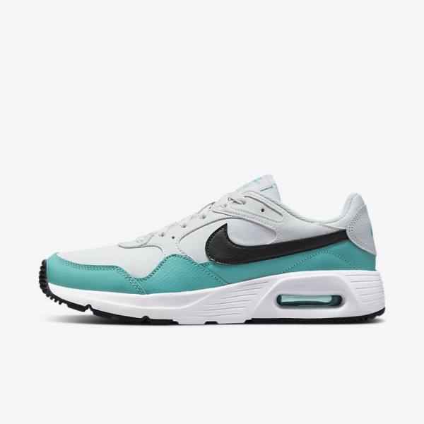 Scarpe Da Ginnastica Uomo Nike Air Max SC Verde Acqua Bianche Nere | NK302JUY