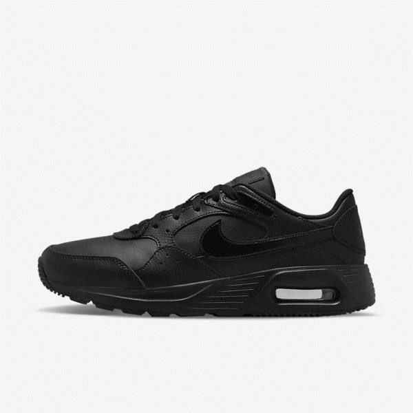 Scarpe Da Ginnastica Uomo Nike Air Max SC Pelle Nere | NK567SOZ