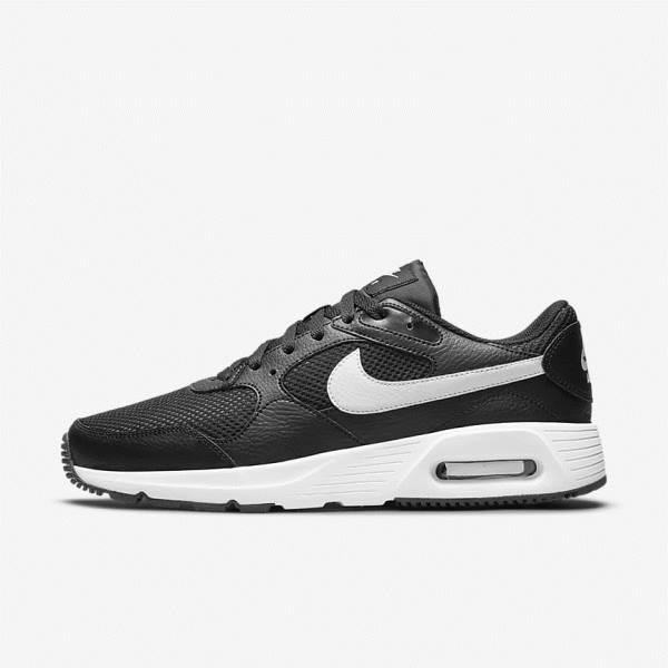 Scarpe Da Ginnastica Uomo Nike Air Max SC Nere Bianche | NK814EWT