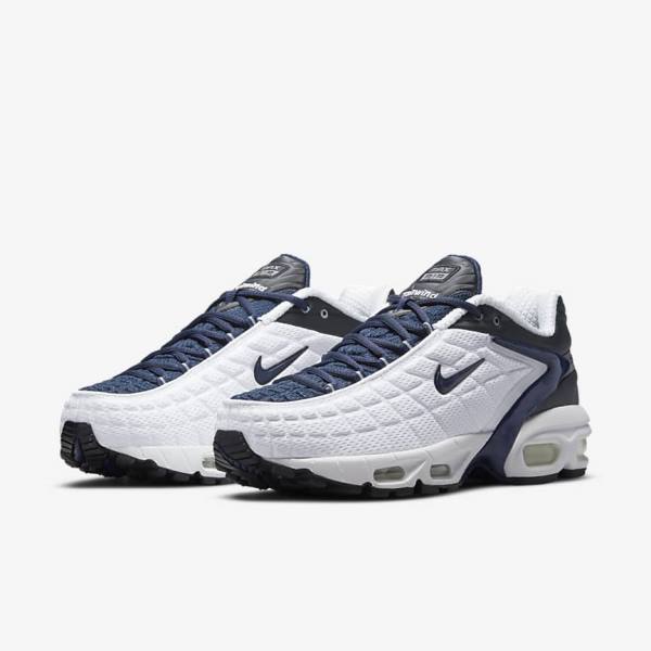 Scarpe Da Ginnastica Uomo Nike Air Max Tailwind V SP Bianche Blu Marino Nere Blu Marino | NK547VQT