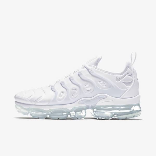 Scarpe Da Ginnastica Uomo Nike Air VaporMax Plus Bianche Platino Bianche | NK159ZAD