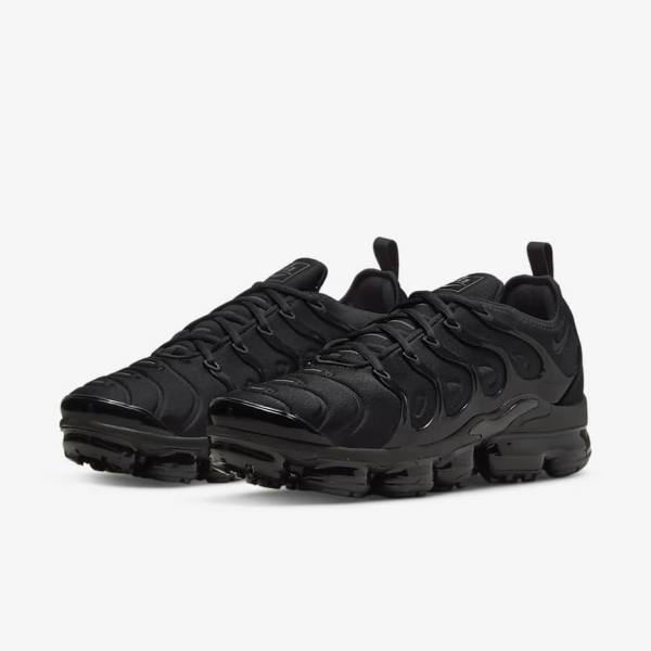 Scarpe Da Ginnastica Uomo Nike Air VaporMax Plus Nere Grigie Scuro | NK167SLV