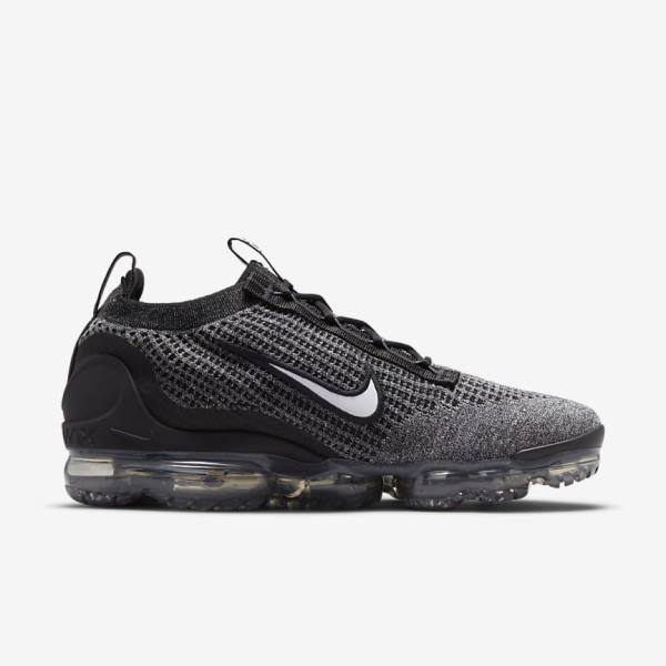 Scarpe Da Ginnastica Uomo Nike Air VaporMax 2021 FK Nere Bianche Grigie Scuro Nere | NK538BZT