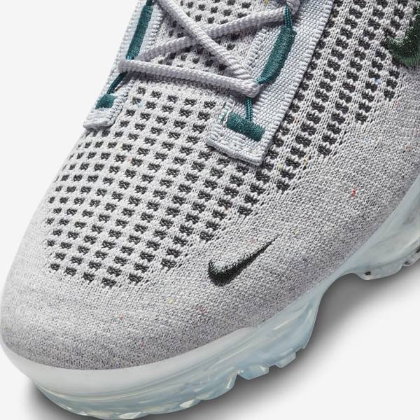 Scarpe Da Ginnastica Uomo Nike Air VaporMax 2021 FK SE Beige Chiaro Metal Argento Verde Acqua Scuro | NK795ART