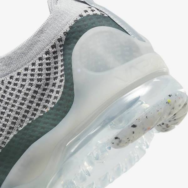 Scarpe Da Ginnastica Uomo Nike Air VaporMax 2021 FK SE Beige Chiaro Metal Argento Verde Acqua Scuro | NK795ART