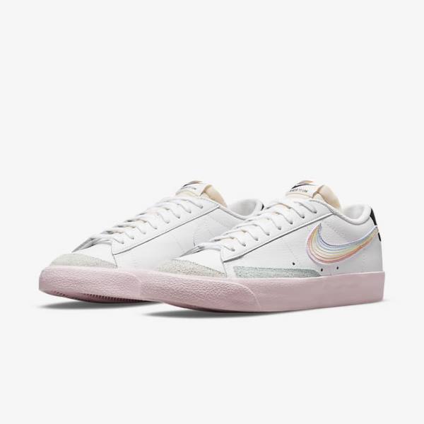 Scarpe Da Ginnastica Uomo Nike Blazer Low 77 Vintage Be True Bianche | NK270NAZ