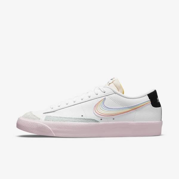 Scarpe Da Ginnastica Uomo Nike Blazer Low 77 Vintage Be True Bianche | NK270NAZ