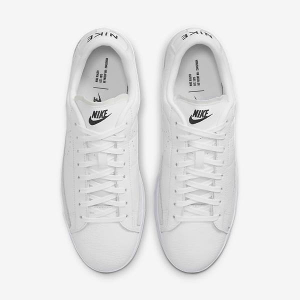 Scarpe Da Ginnastica Uomo Nike Blazer Low X Bianche Marroni Chiaro Nere | NK374BDL