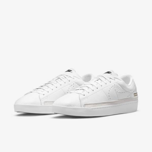 Scarpe Da Ginnastica Uomo Nike Blazer Low X Bianche Marroni Chiaro Nere | NK374BDL