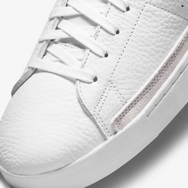 Scarpe Da Ginnastica Uomo Nike Blazer Low X Bianche Marroni Chiaro Nere | NK374BDL