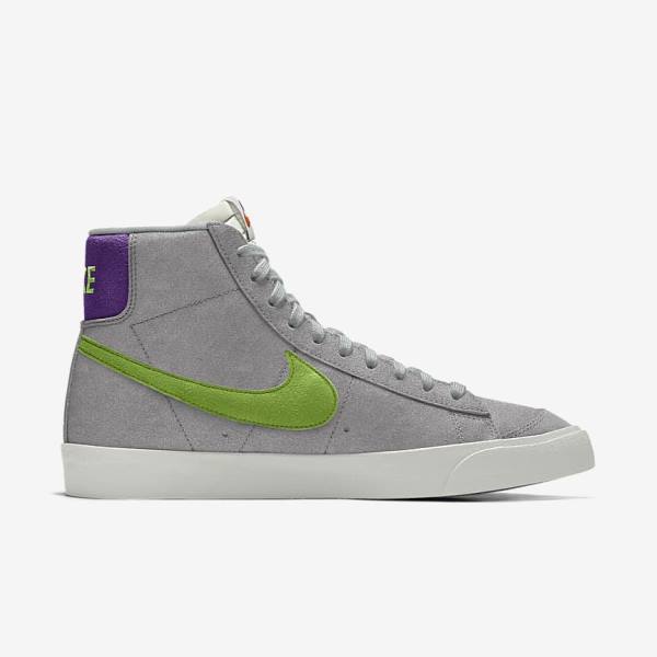 Scarpe Da Ginnastica Uomo Nike Blazer Mid By You Custom Colorate | NK381NWX