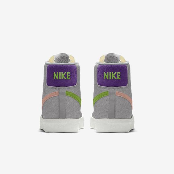 Scarpe Da Ginnastica Uomo Nike Blazer Mid By You Custom Colorate | NK381NWX