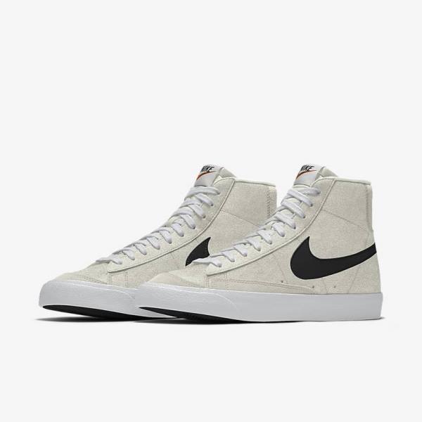 Scarpe Da Ginnastica Uomo Nike Blazer Mid By You Custom Colorate | NK690SYM