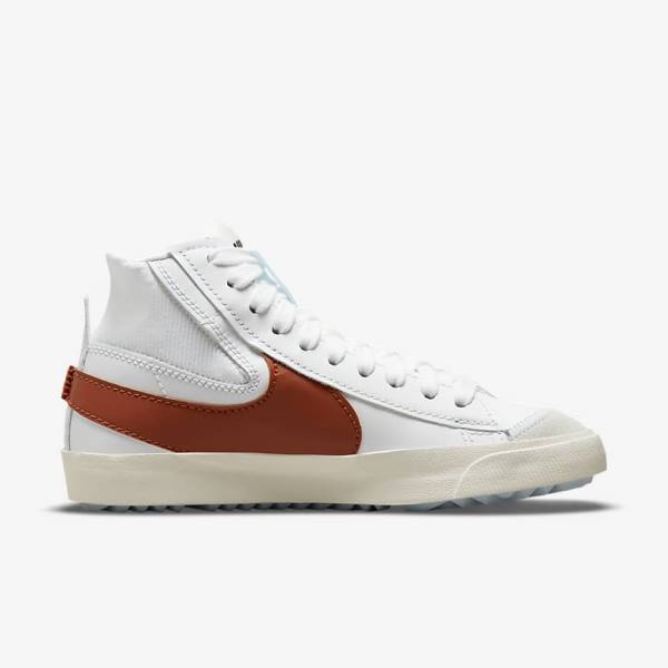 Scarpe Da Ginnastica Uomo Nike Blazer Mid 77 Jumbo Bianche Nere | NK735XDF