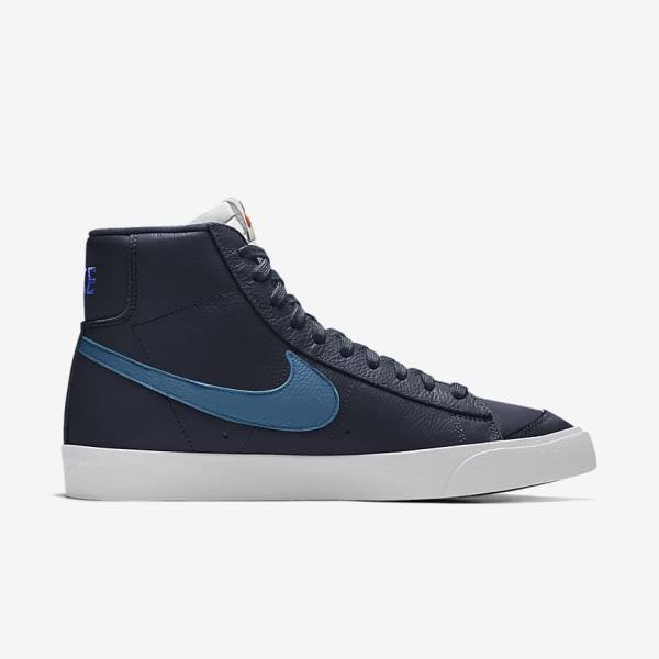 Scarpe Da Ginnastica Uomo Nike Blazer Mid By You Custom Colorate | NK892FTL