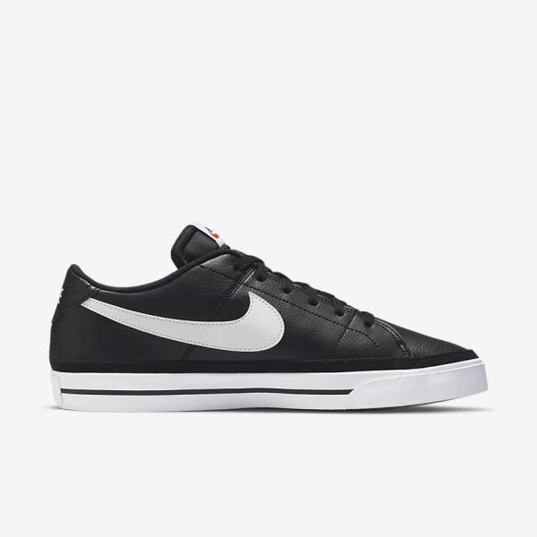 Scarpe Da Ginnastica Uomo Nike Court Legacy Nere Bianche | NK401NCY