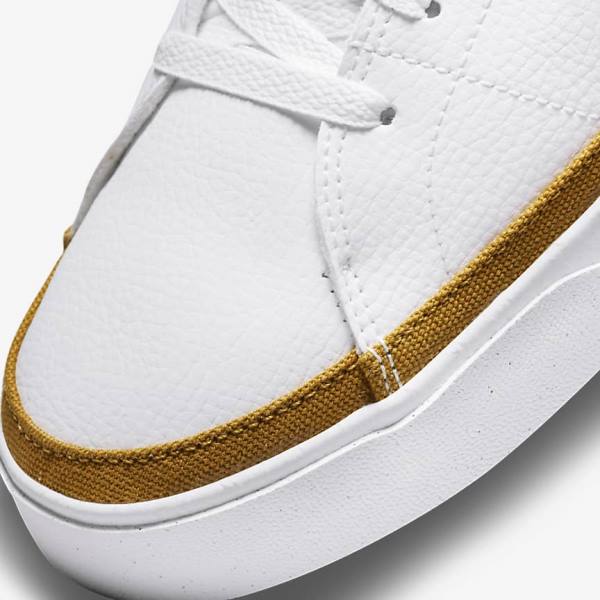 Scarpe Da Ginnastica Uomo Nike Court Legacy Bianche Nere | NK872VUA