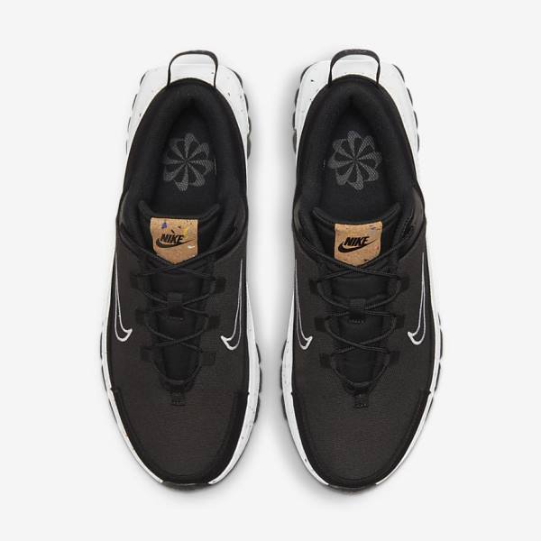 Scarpe Da Ginnastica Uomo Nike Crater Remixa Nere Grigie Scuro Bianche | NK860QVJ