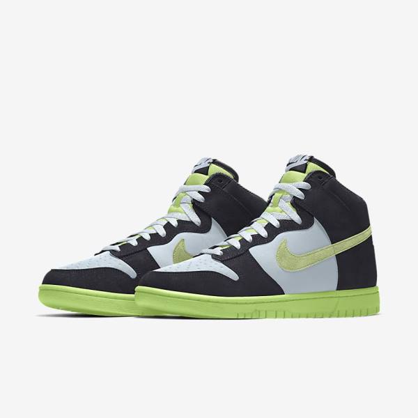 Scarpe Da Ginnastica Uomo Nike Dunk High By You Custom Colorate | NK087MYX