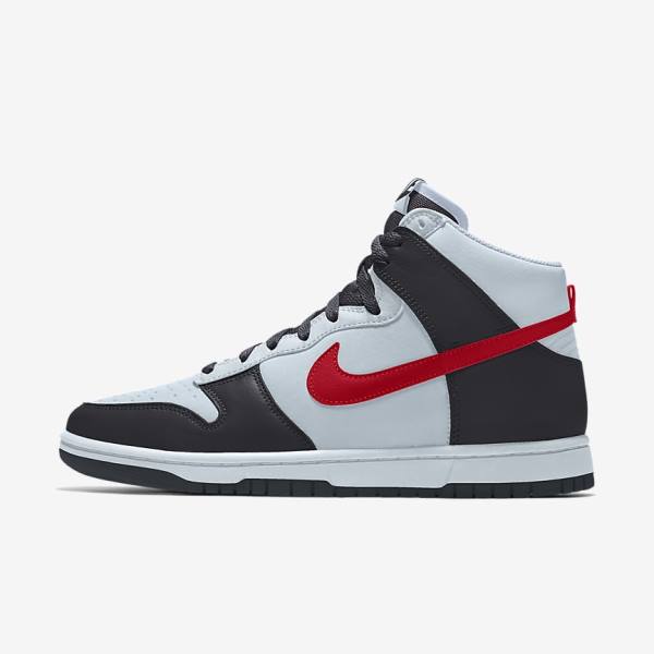 Scarpe Da Ginnastica Uomo Nike Dunk High By You Custom Colorate | NK198QUH