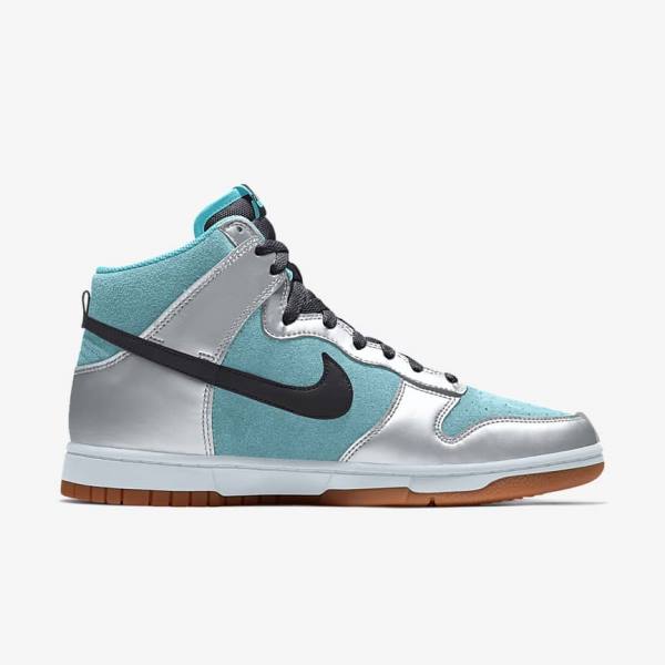 Scarpe Da Ginnastica Uomo Nike Dunk High By You Custom Colorate | NK372BLX