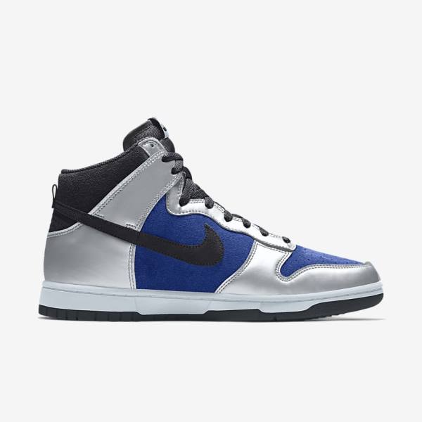 Scarpe Da Ginnastica Uomo Nike Dunk High By You Custom Colorate | NK417FTG