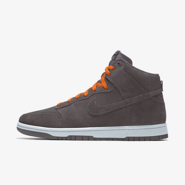 Scarpe Da Ginnastica Uomo Nike Dunk High By You Custom Colorate | NK931QLH