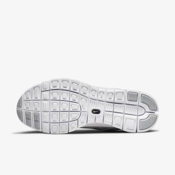 Scarpe Da Ginnastica Uomo Nike Free Run 2 Grigie Bianche Platino | NK317BXM