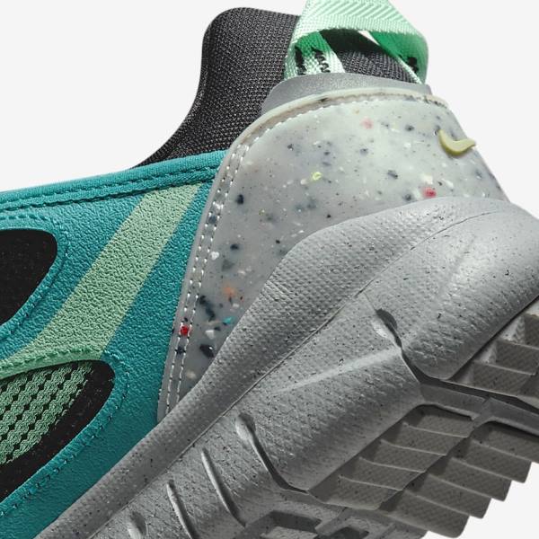 Scarpe Da Ginnastica Uomo Nike Free Terra Vista Nere Verdi Menta | NK280CNJ