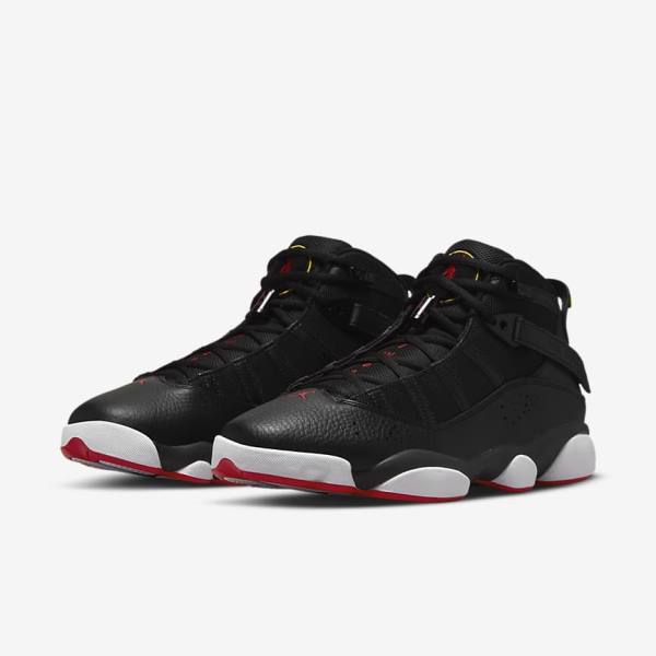 Scarpe Da Ginnastica Uomo Nike Jordan 6 Rings Nere Bianche Gialle Rosse | NK950NDC