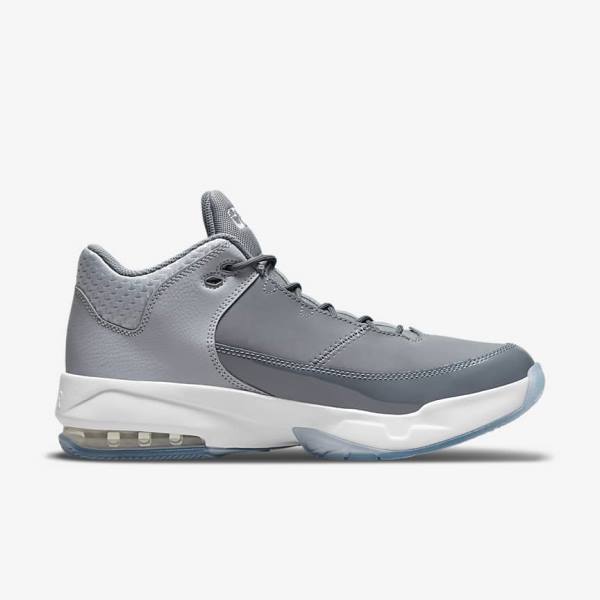 Scarpe Da Ginnastica Uomo Nike Jordan Max Aura 3 Grigie Bianche Grigie | NK208BDI