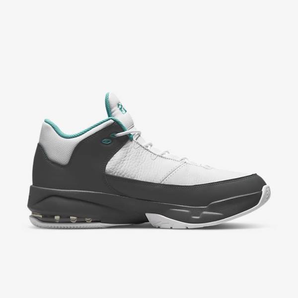 Scarpe Da Ginnastica Uomo Nike Jordan Max Aura 3 Bianche Grigie Verde Acqua | NK584KMC