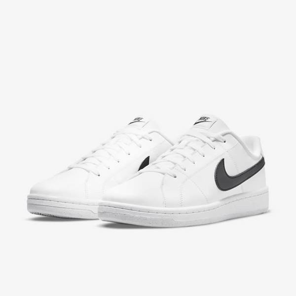 Scarpe Da Ginnastica Uomo Nike NikeCourt Royale 2 Next Nature Bianche Nere | NK081HOI