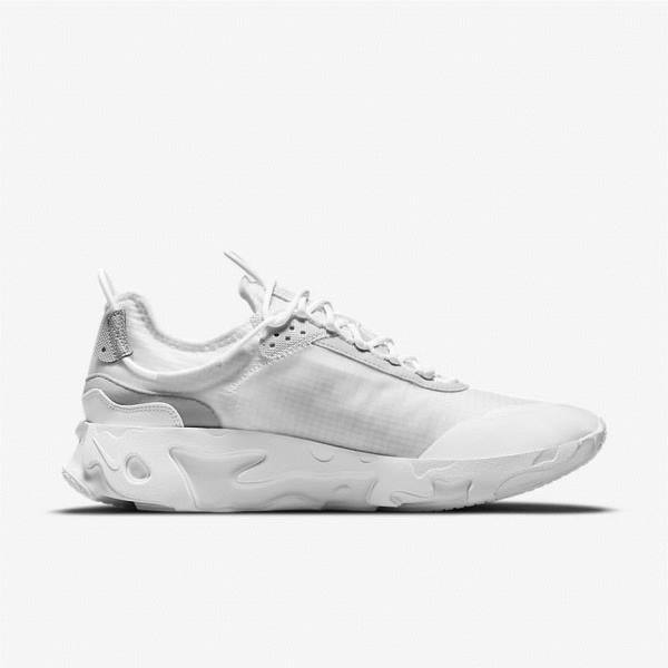 Scarpe Da Ginnastica Uomo Nike React Live Bianche Platino Bianche | NK357BVO